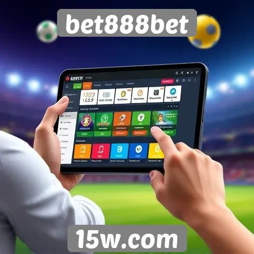 Facilidade de uso e navegação no site bet888bet